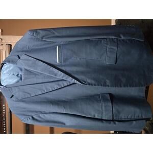 WULFUL Men's 3 Piece Blue Teal Suit Size 3XL